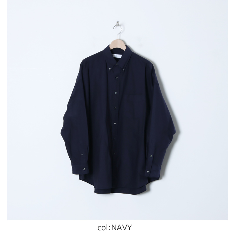 Graphpaper (グラフペーパー) Oxford Oversized B.D Shirt / オックスフォードオーバーサイズドボタンダウンシャツ