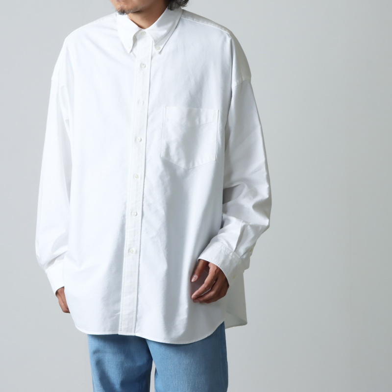 Graphpaper (グラフペーパー) Oxford Oversized B.D Shirt / オックスフォードオーバーサイズドボタンダウンシャツ