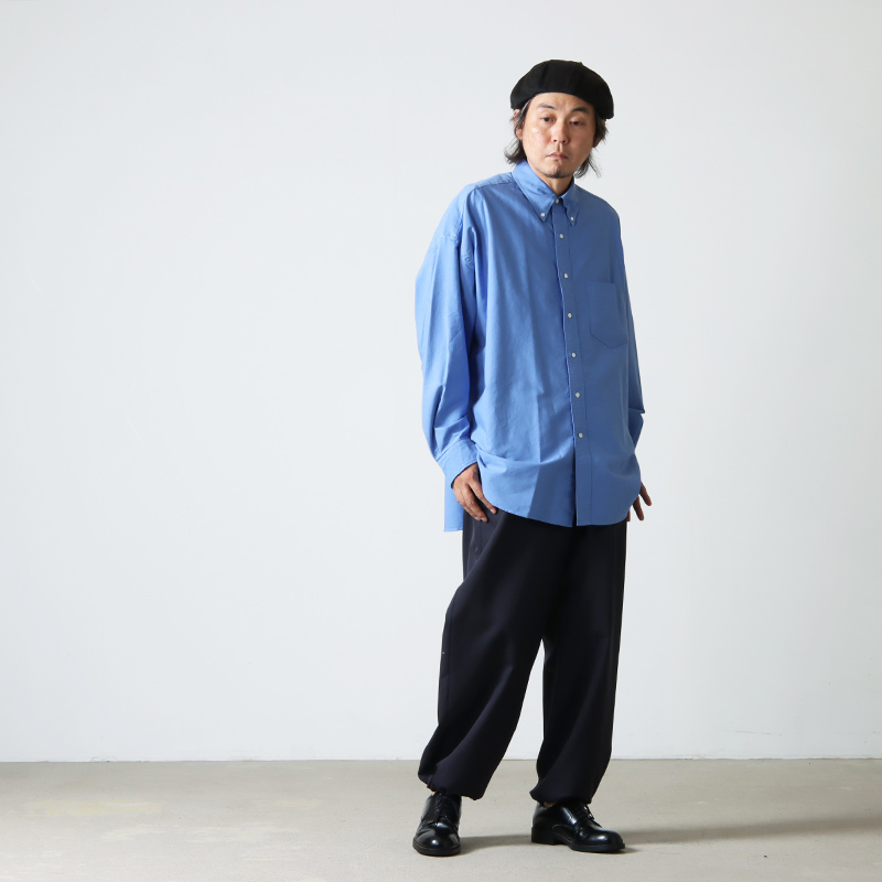 Graphpaper (グラフペーパー) Oxford Oversized B.D Shirt / オックスフォードオーバーサイズドボタンダウンシャツ