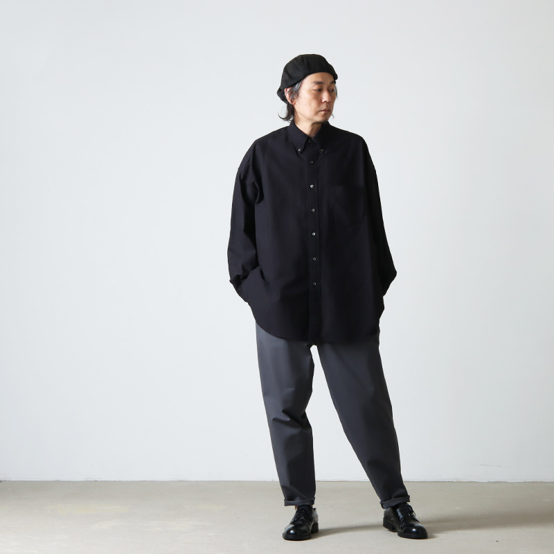 Graphpaper (グラフペーパー) Oxford Oversized B.D Shirt / オックスフォードオーバーサイズドボタンダウンシャツ
