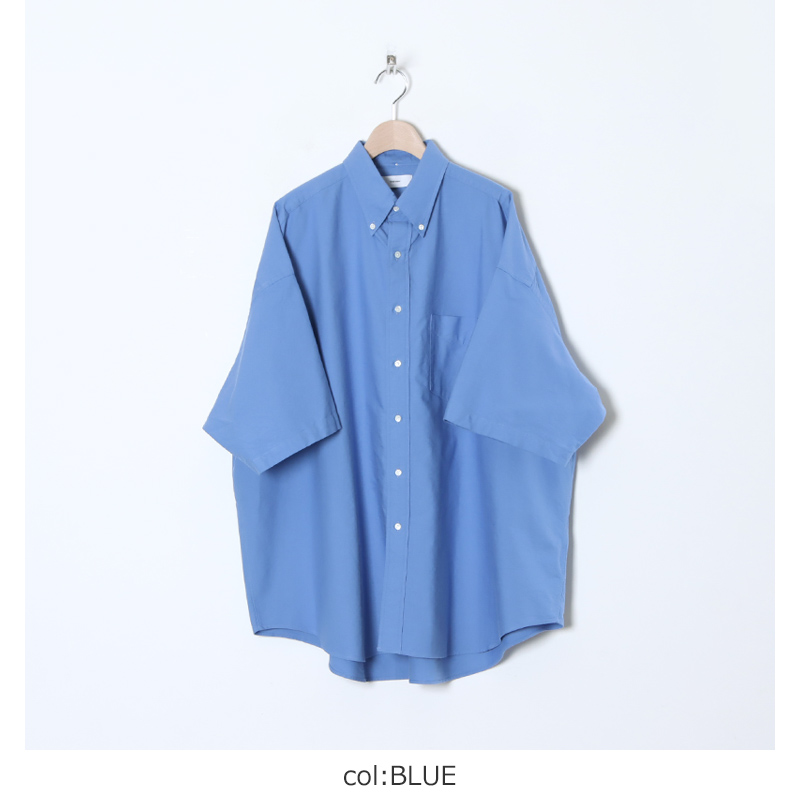 グラフペーパー Oxford Oversized S/S B.D Shirt