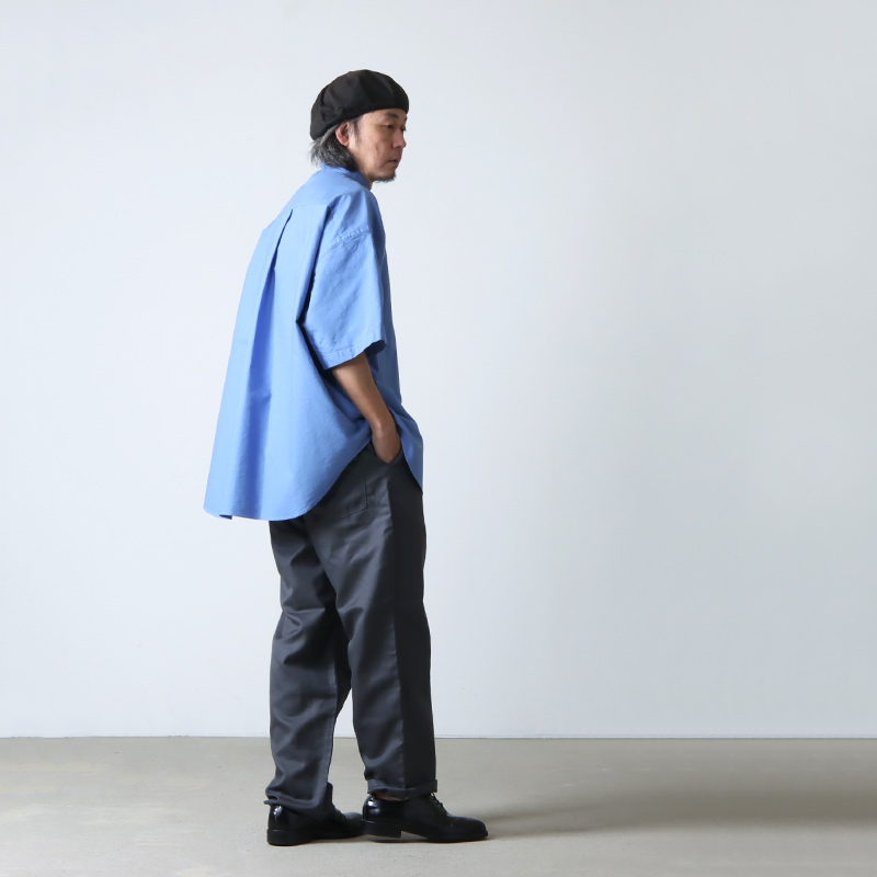 Graphpaper (グラフペーパー) Oxford Oversized S/S B.D Shirt