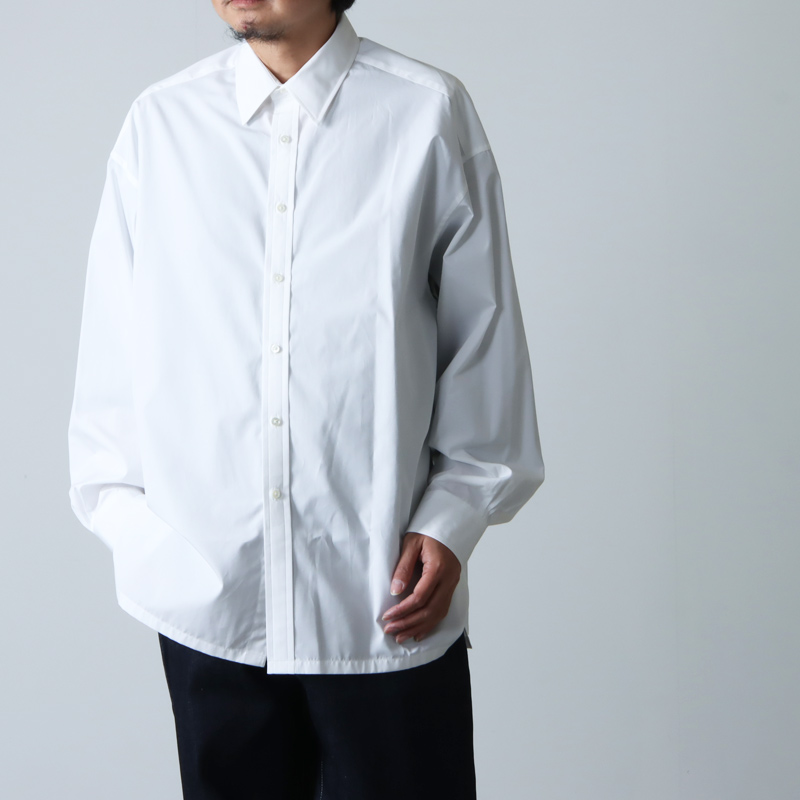 Graphpaper (グラフペーパー) High Count Broad Regular Collar Shirt /  ハイカウントブロードレギュラーカラーシャツ