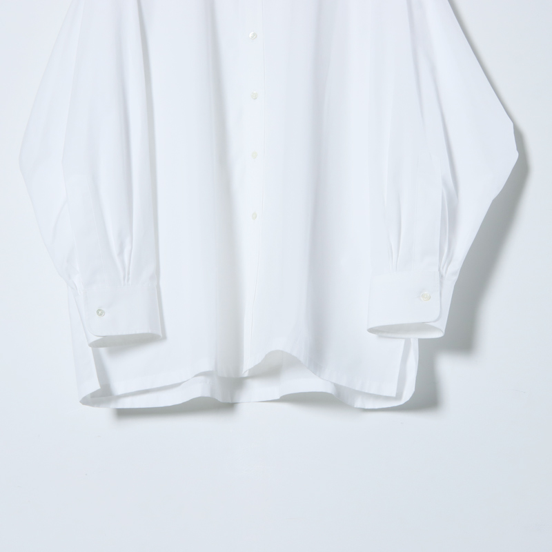 Graphpaper (グラフペーパー) High Count Broad Band Collar Shirt