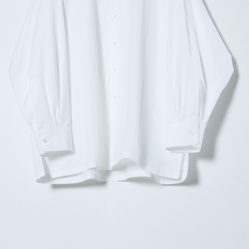 Graphpaper (グラフペーパー) High Count Broad Band Collar Shirt /  ハイカウントブロードバンドカラーシャツ