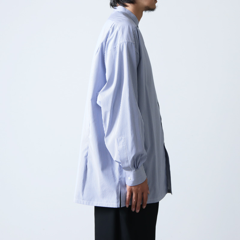 Graphpaper (グラフペーパー) High Count Broad Band Collar Shirt