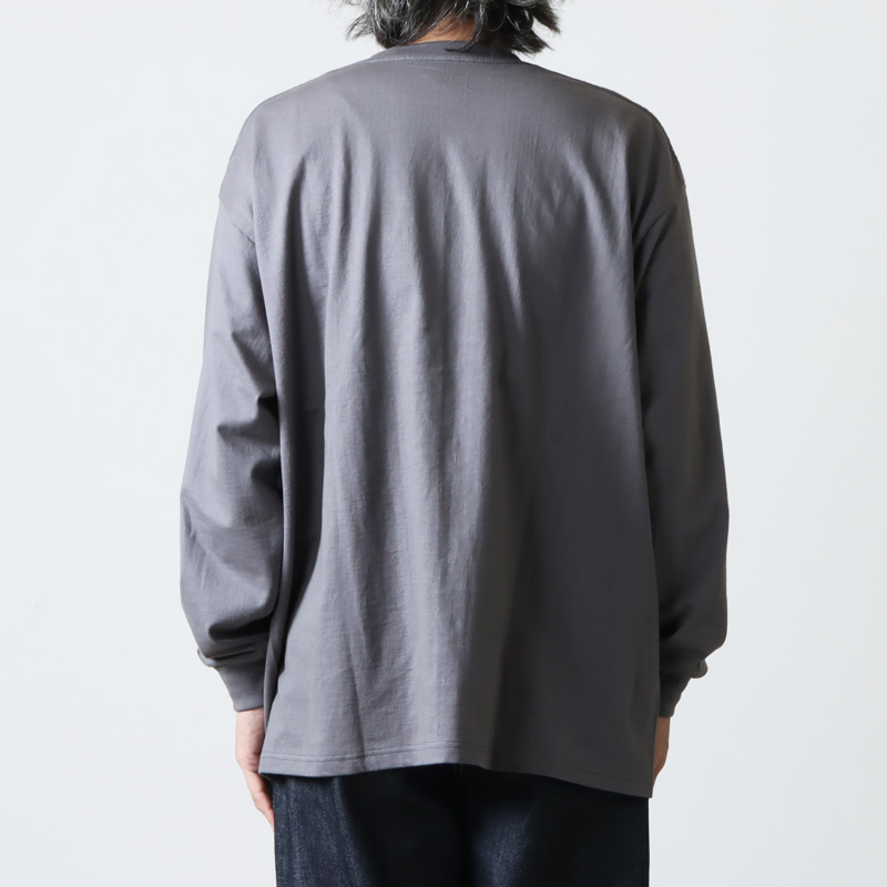 Graphpaper (グラフペーパー) L/S Oversized Tee / ロングスリーブ 
