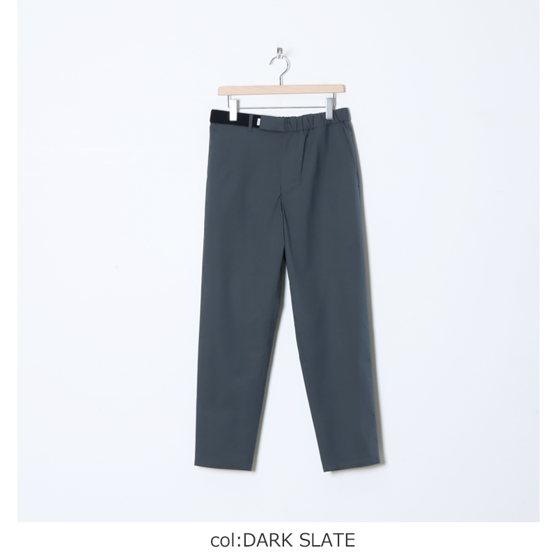 Graphpaper(եڡѡ) Stretch Typewriter Slim Chef Pants DARK SLATE