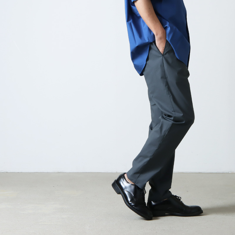 Graphpaper(եڡѡ) Stretch Typewriter Slim Chef Pants DARK SLATE