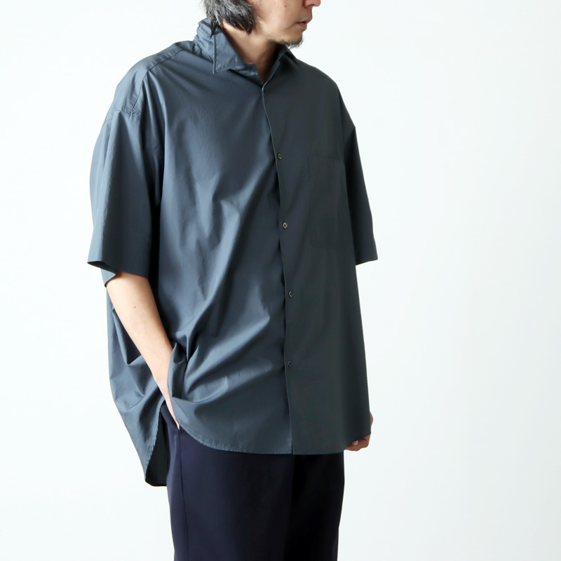 Graphpaper (グラフペーパー) Broad S/S Oversized Regular Collar