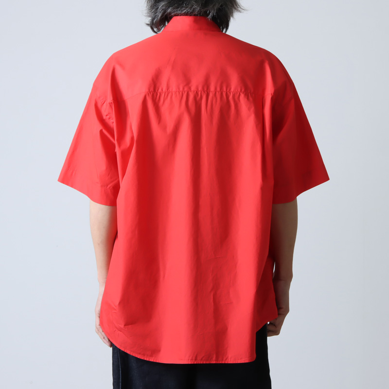 Graphpaper (グラフペーパー) Broad S/S Oversized Regular Collar Shirt / ブロードシ