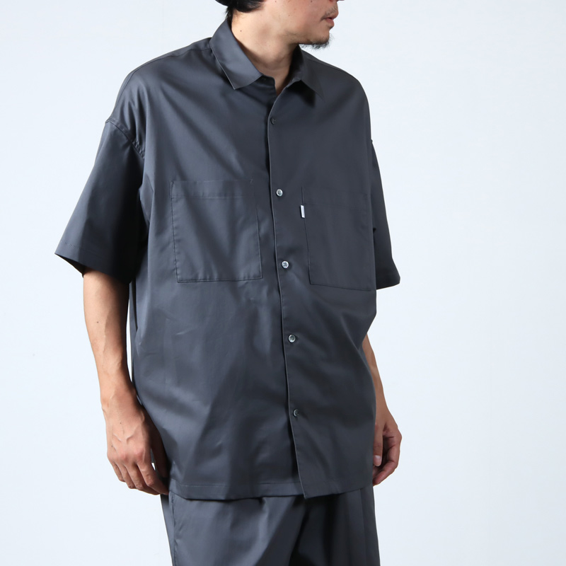 Graphpaper (グラフペーパー) Solotex Twill S/S Oversized Box Shirt