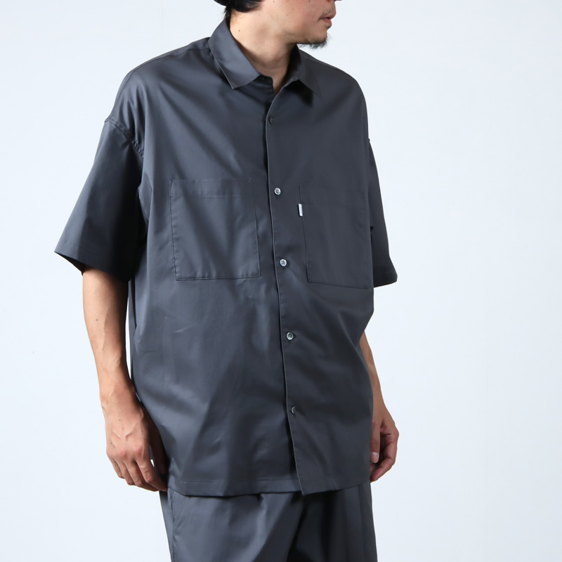 Graphpaper (グラフペーパー) Solotex Twill S/S Oversized Box Shirt ...