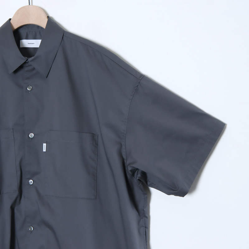 Graphpaper (グラフペーパー) Solotex Twill S/S Oversized Box Shirt