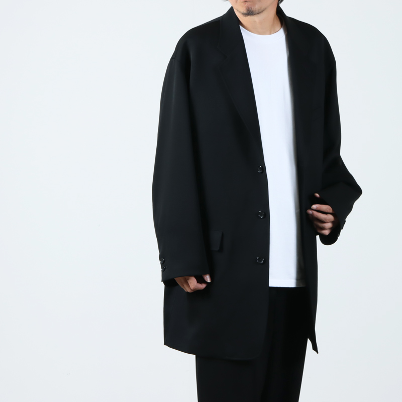 Graphpaper (グラフペーパー) Wool Doeskin Long Jacket / ウールドスキンロングジャケット