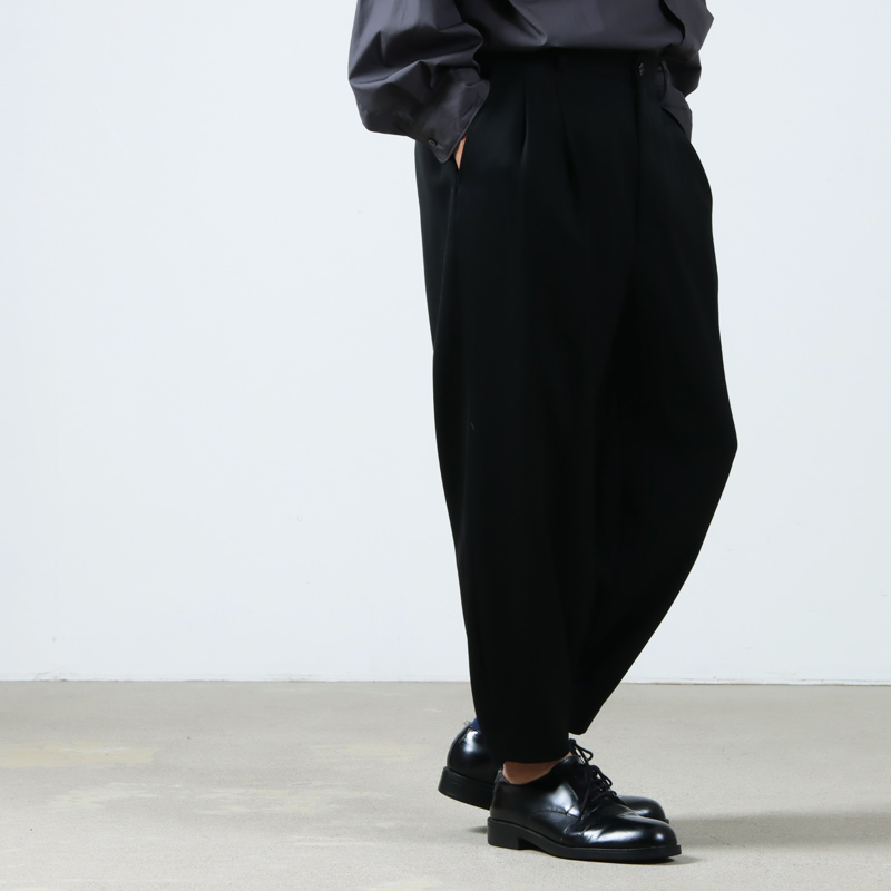 Graphpaper (グラフペーパー) Wool Doeskin Tapered Trousers / ウール 