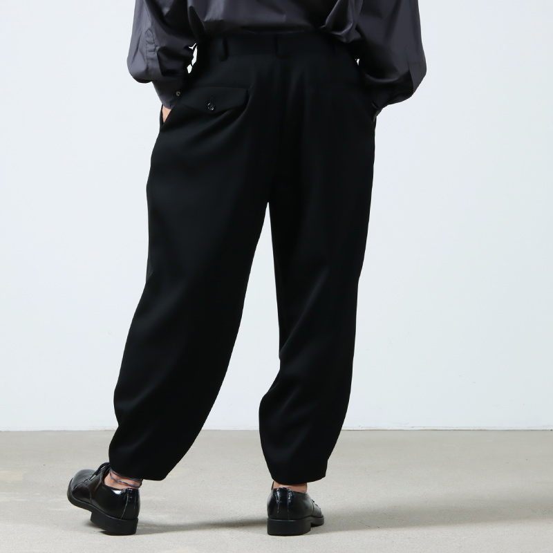 Graphpaper (グラフペーパー) Wool Doeskin Tapered Trousers / ウール 