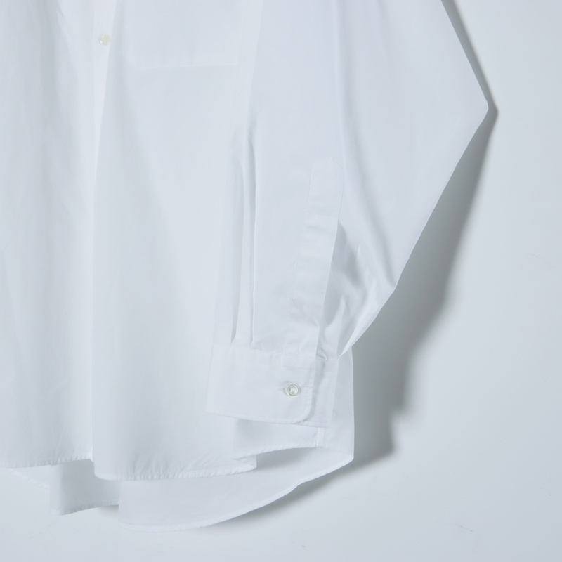 Graphpaper (グラフペーパー) Broad L/S Oversized Regular Collar Shirt ブロードロング スリーブオーバーサイズドレギュラーカラーシャツ