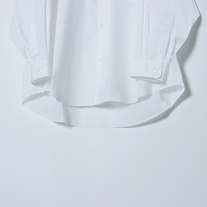 Graphpaper (グラフペーパー) Broad L/S Oversized Band Collar Shirt ブロードロングスリーブオーバー サイズドバンドカラーシャツ