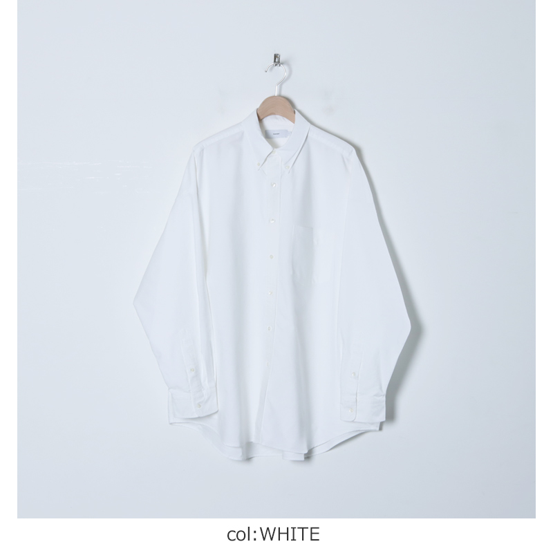 Graphpaper (グラフペーパー) Oxford Oversized B.D Shirt 