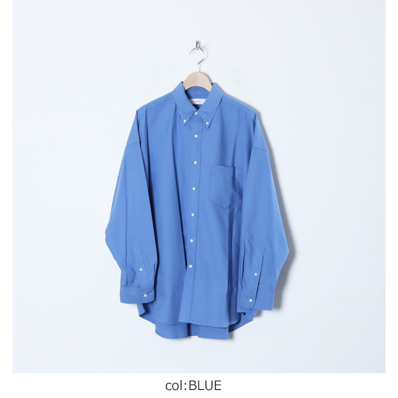 Graphpaper (グラフペーパー) Oxford Oversized B.D Shirt / オックスフォードオーバーサイズドボタンダウンシャツ