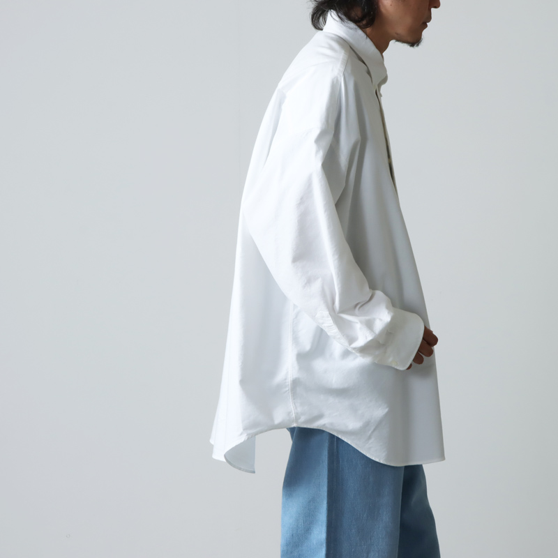 Graphpaper (グラフペーパー) Oxford Oversized B.D Shirt / オックスフォードオーバーサイズドボタンダウンシャツ