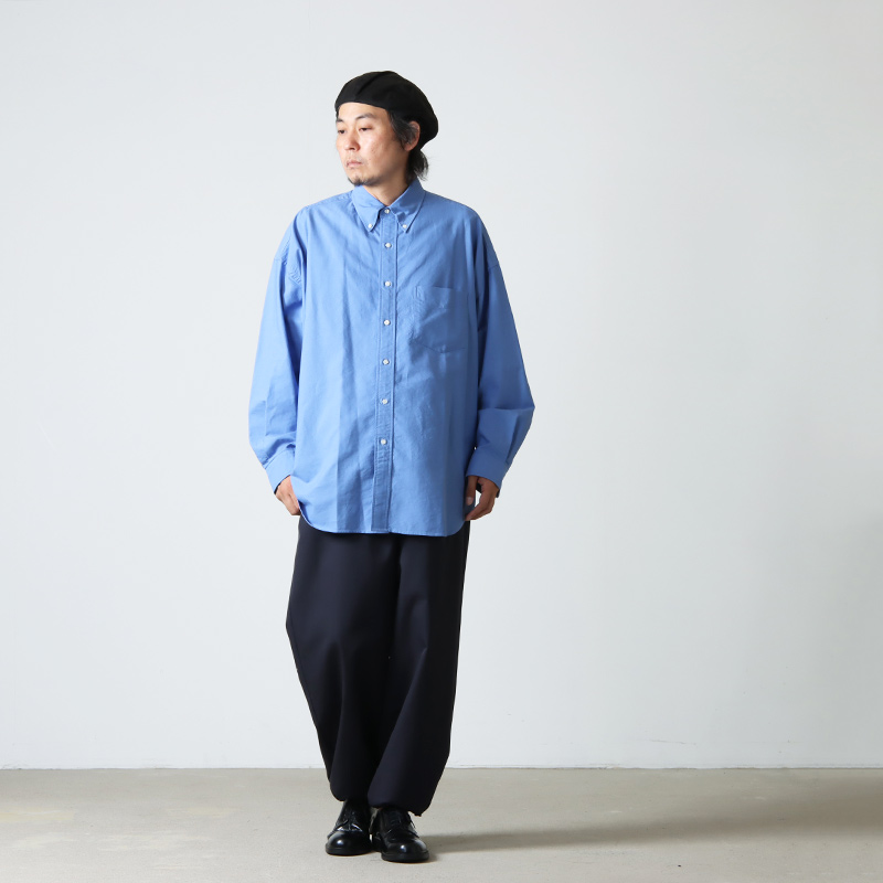 Graphpaper (グラフペーパー) Oxford Oversized B.D Shirt ...