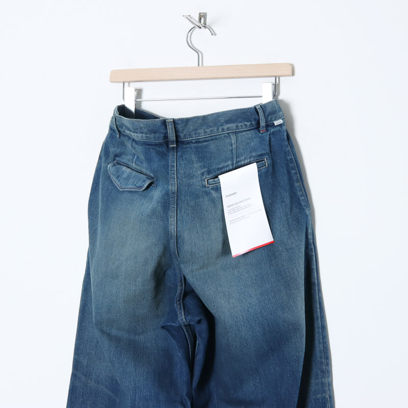 Graphpaper (グラフペーパー) Selvage Denim Two Tuck Tapered Pants