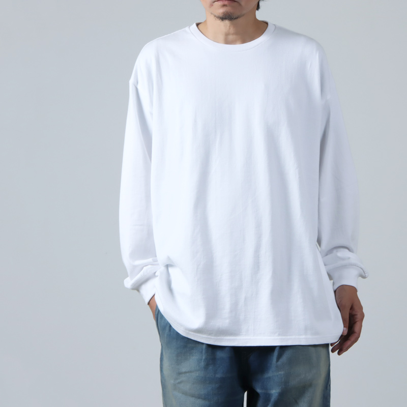 Graphpaper (グラフペーパー) L/S Oversized Tee / ロングスリーブ