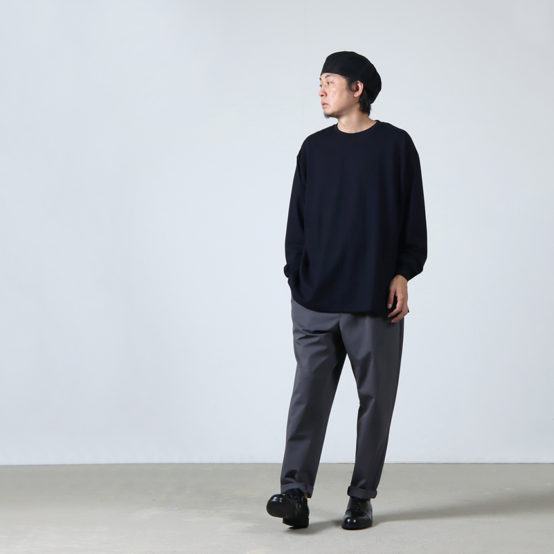 Graphpaper (グラフペーパー) L/S Oversized Tee / ロングスリーブ 