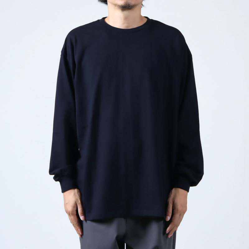 Graphpaper (グラフペーパー) L/S Oversized Tee / ロングスリーブ