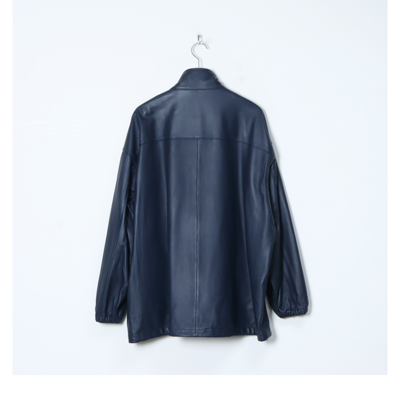 Graphpaper (グラフペーパー) Sheep Leather Track Blouson / シープ ...