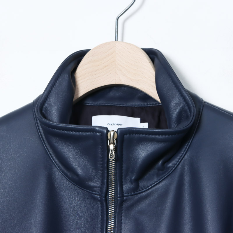 Graphpaper (グラフペーパー) Sheep Leather Track Blouson / シープ