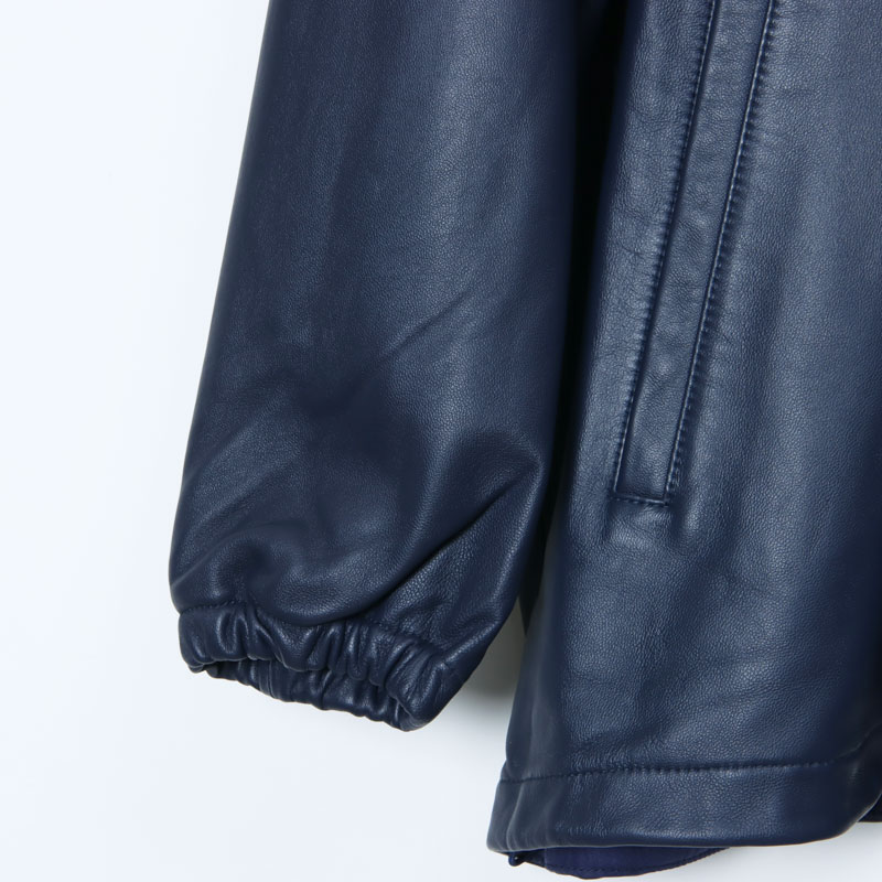 Graphpaper (グラフペーパー) Sheep Leather Track Blouson / シープ