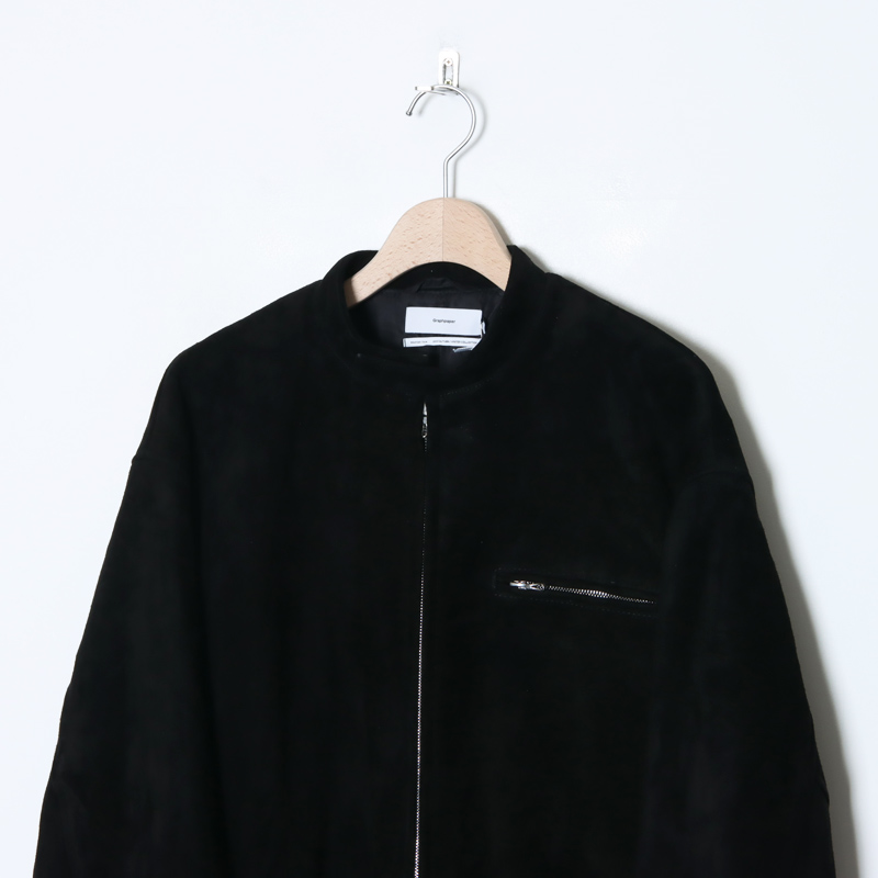 Graphpaper (グラフペーパー) Goat Suede Single Riders Jacket