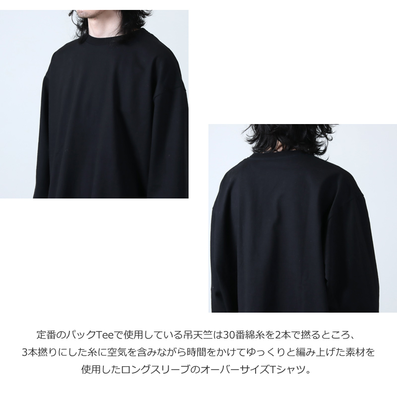 Graphpaper (グラフペーパー) Heavy Weight L/S Oversized Tee 