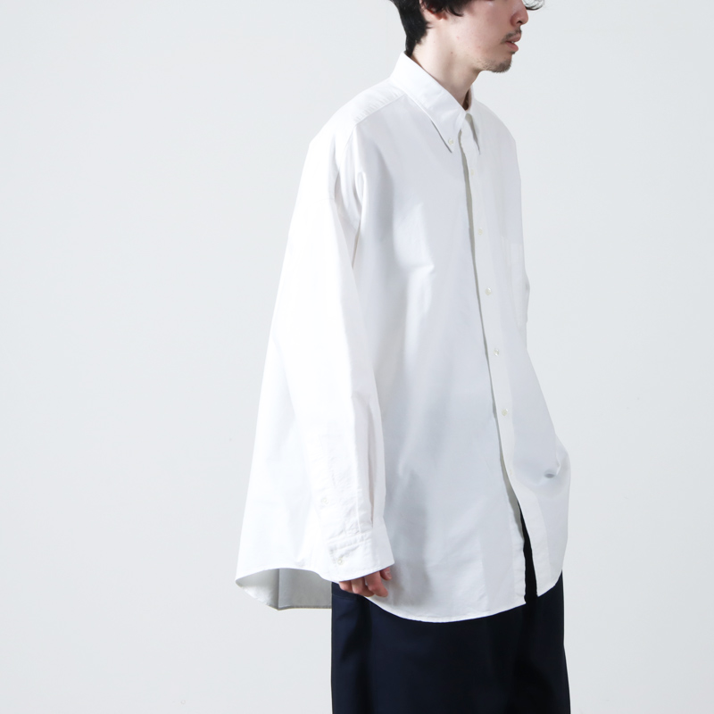 Graphpaper (グラフペーパー) Oxford Oversized B.D Shirt / オックスフォードオーバーサイズドボタンダウンシャツ