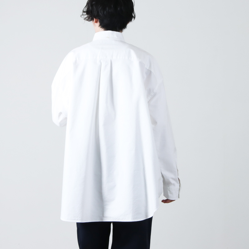 Graphpaper (グラフペーパー) Oxford Oversized B.D Shirt / オックスフォードオーバーサイズドボタンダウンシャツ