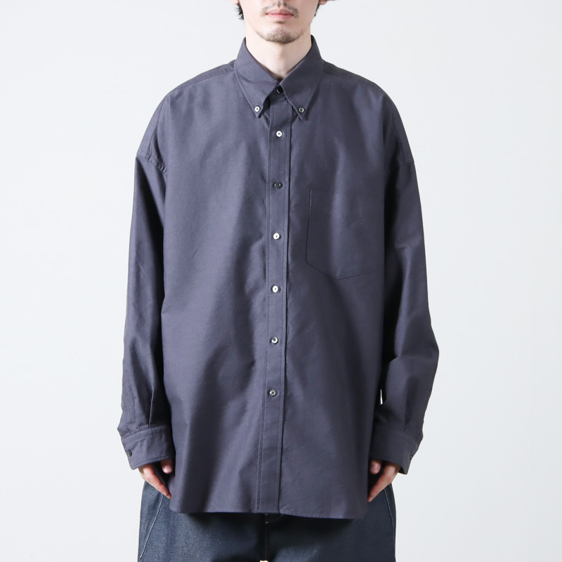 Graphpaper (グラフペーパー) Oxford Oversized B.D Shirt / オックスフォードオーバーサイズドボタンダウンシャツ