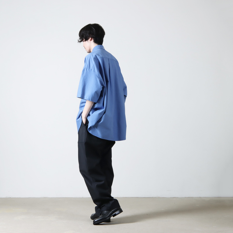 Graphpaper (グラフペーパー) Oxford S/S Oversized B.D Shirt ...