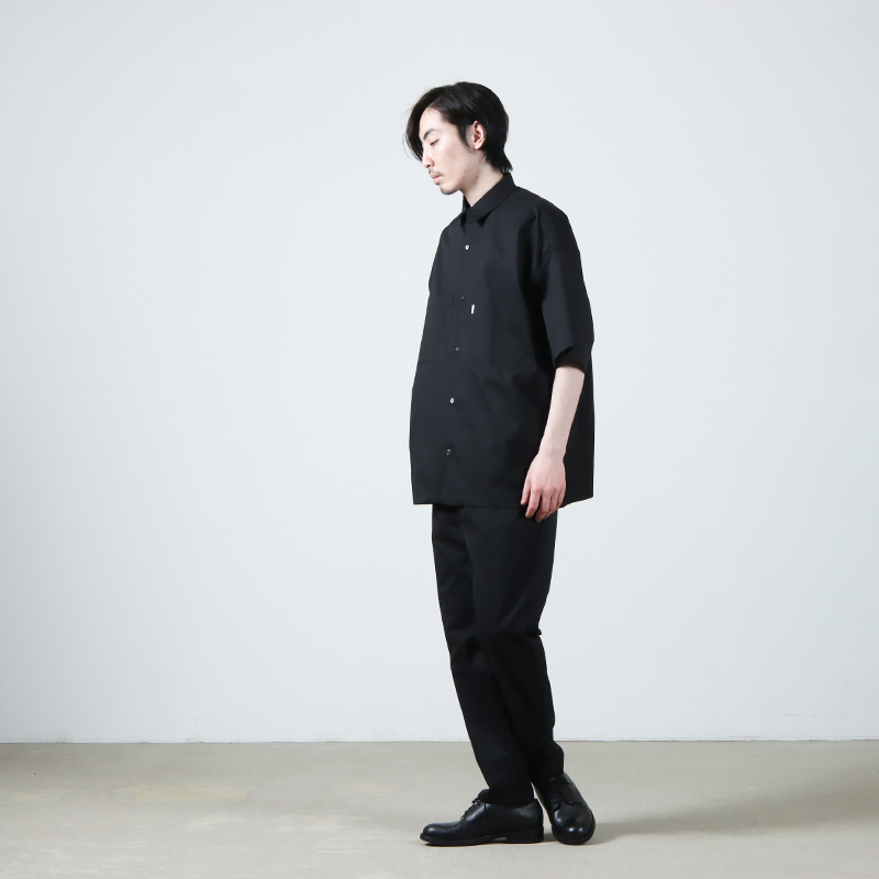 Graphpaper (グラフペーパー) Solotex Twill S/S Oversized Box Shirt 