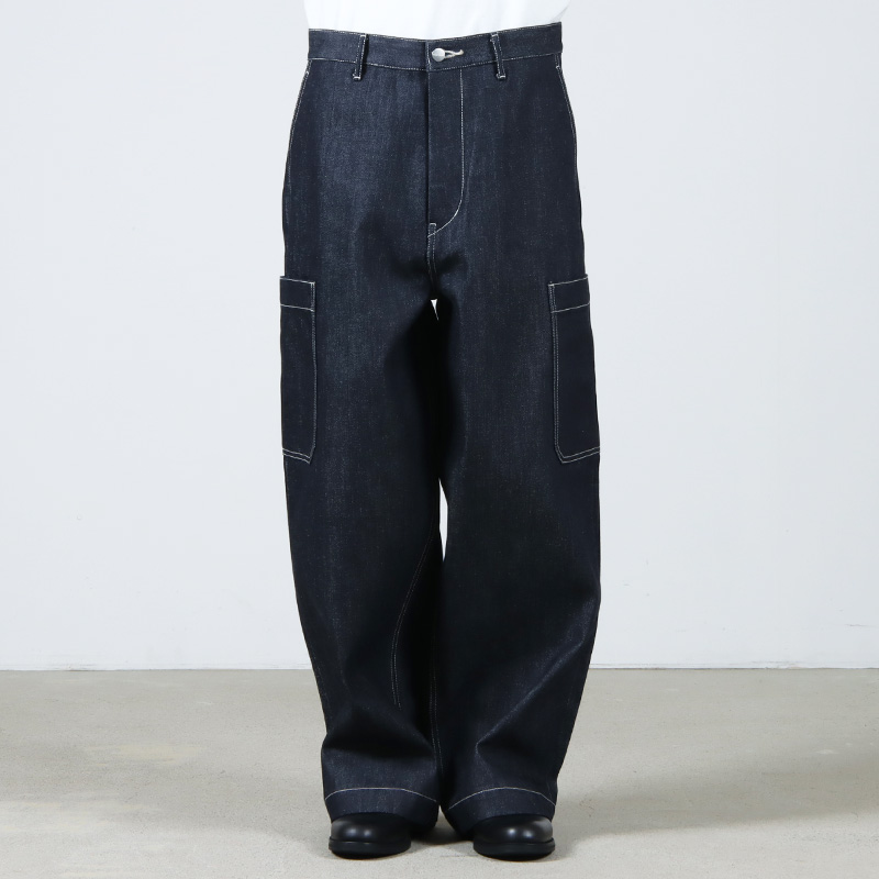 返品?交換対象商品】 Graphpaperグラフペーパー SELVAGEWOOL COOKPANTS 