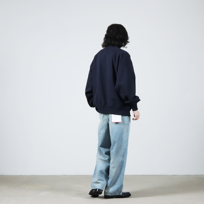 Graphpaper (グラフペーパー) Selvage Denim Two Tuck Pants LIGHT 