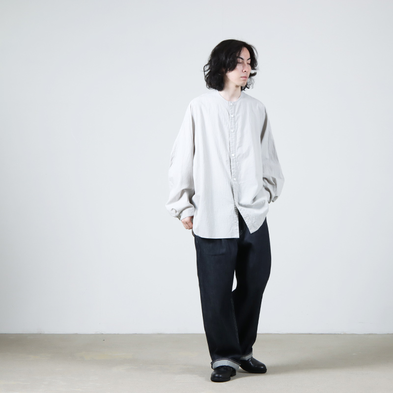 Graphpaper (グラフペーパー) Selvage Denim Two Tuck Pants