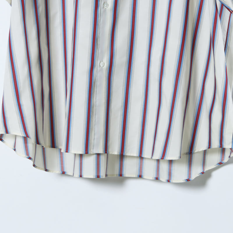 Graphpaper(եڡѡ) SIDOGRAS S/S Oversized Regular Collar Shirt