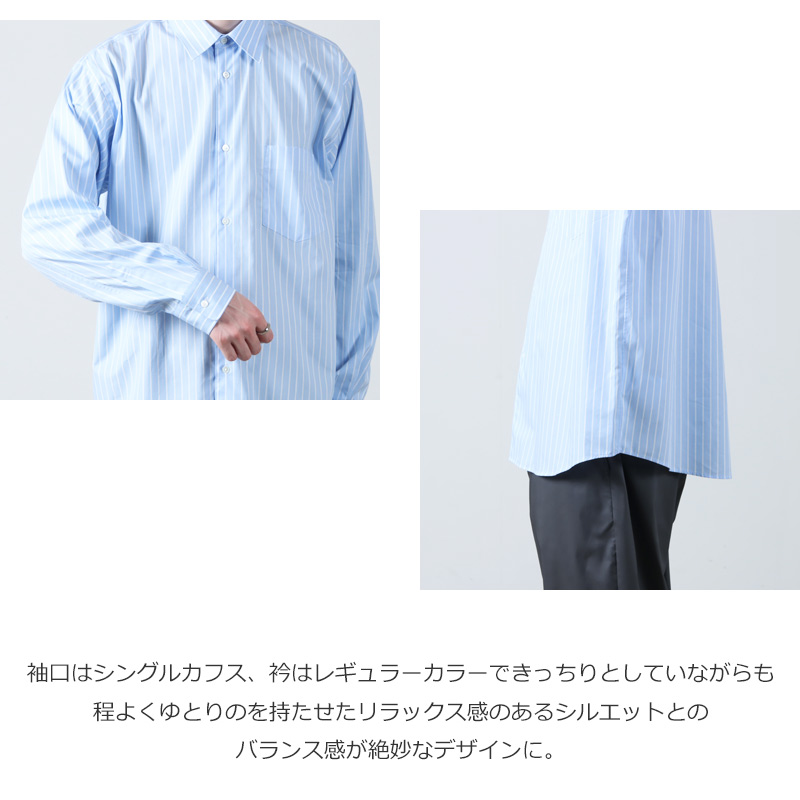 Graphpaper(եڡѡ) SIDOGRAS Regular Collar Shirt