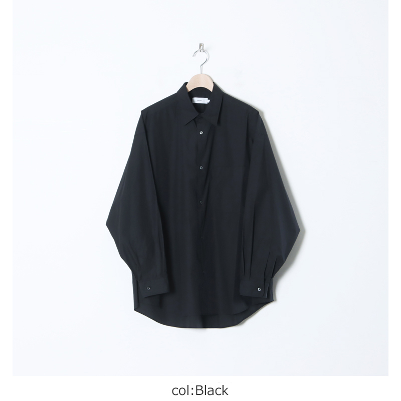 Graphpaper(եڡѡ) Broad L/S Oversized Regular Collar Shirt