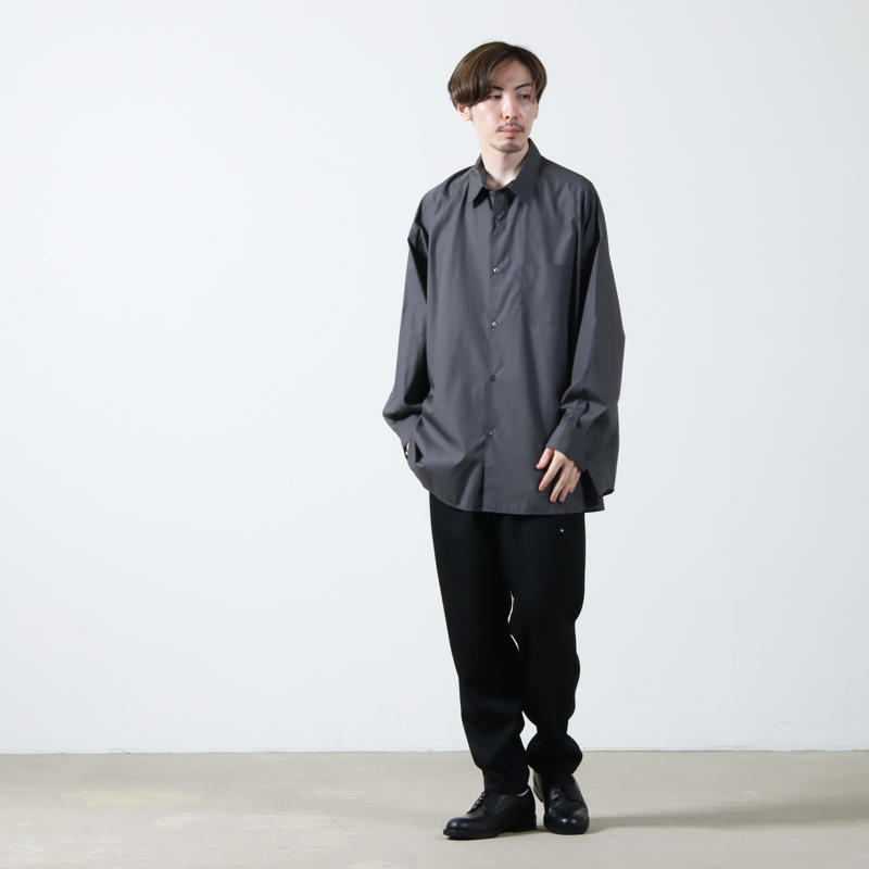 Graphpaper(եڡѡ) Broad L/S Oversized Regular Collar Shirt