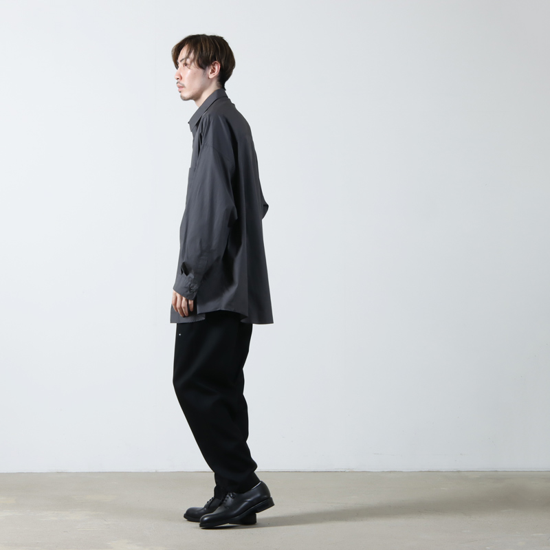 Graphpaper(եڡѡ) Broad L/S Oversized Regular Collar Shirt