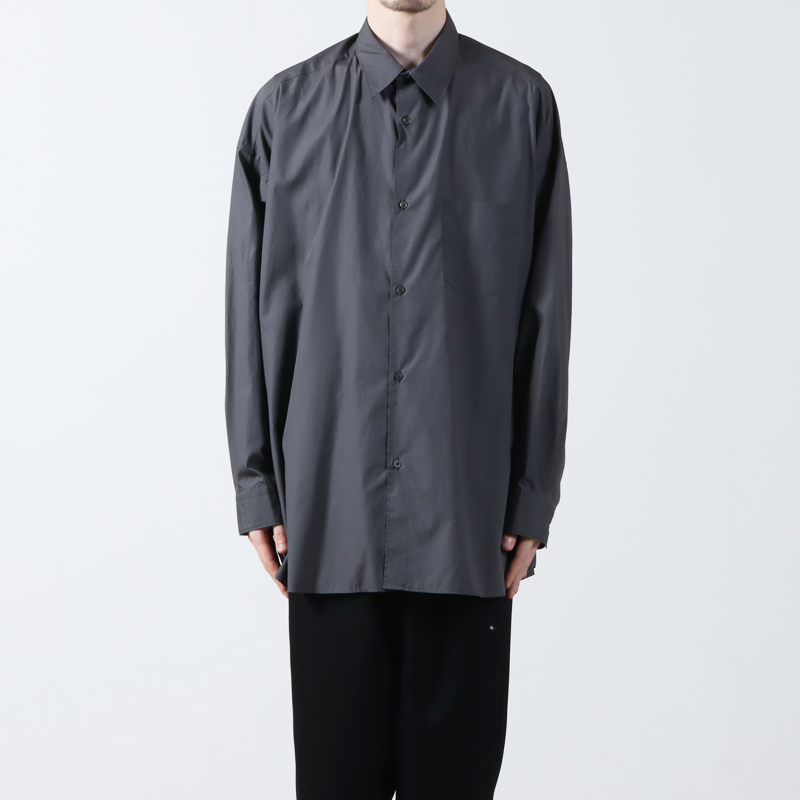 Graphpaper(եڡѡ) Broad L/S Oversized Regular Collar Shirt